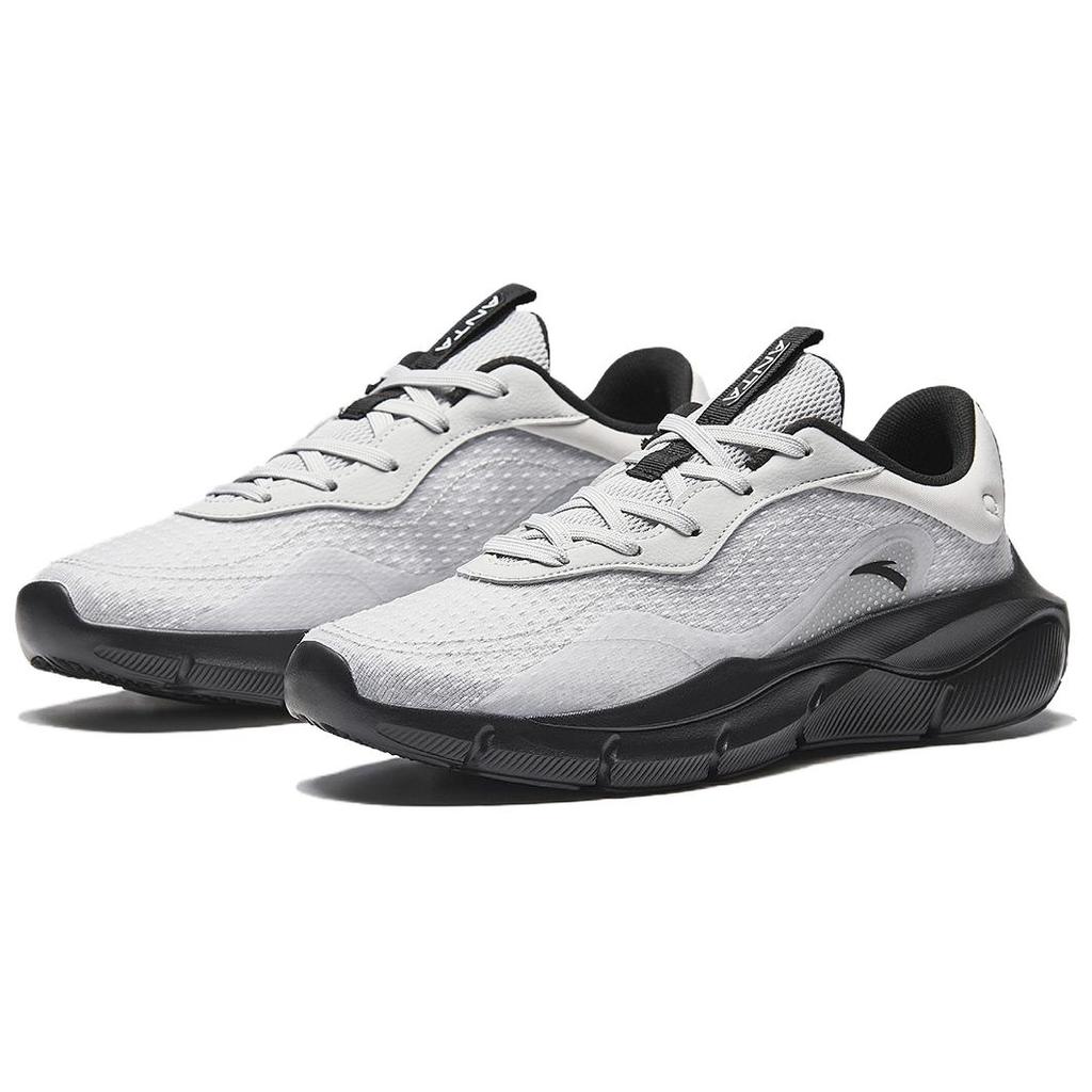 Anta Fashionable Simple Shock Absorbing Lightweight Low Top Training Shoes Men Sneaker Gray 112437710S-7