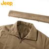 JEEP Men's Retro Washed Fleece Lined Winter Workwear Jacket