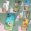 Cartoon Dicker Tiger Handyhülle Für iPhone 14 15 16 Pro Max 11 12 13 Pro Max Mini XR 15 Plus 16e Rückseite
