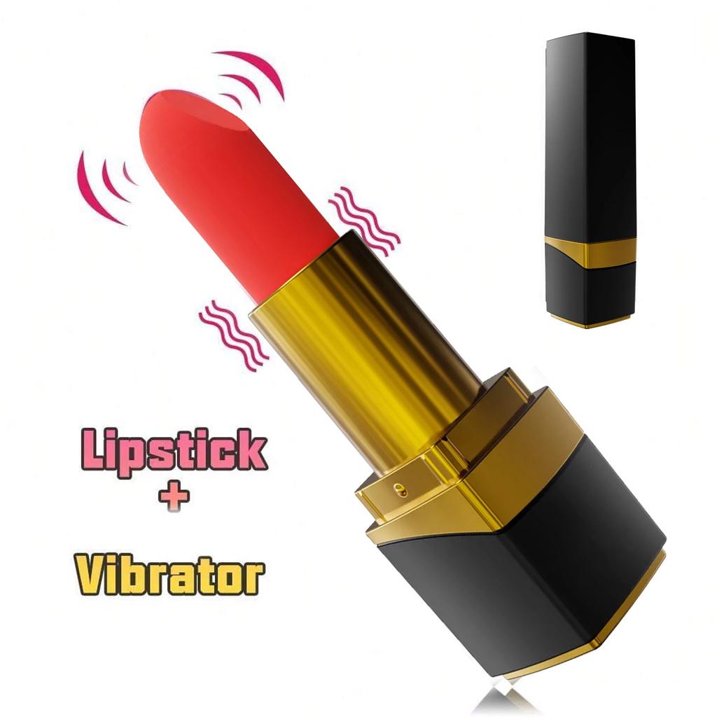 Lipstick Mini Vibrator 10 Speed Bullet Vibrator Dildo Clit Stimulator G Spot Massage Masturbator Adult Sex Toys for Women,Sex Toys,Sexy,Sex