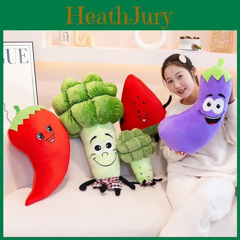 Cartoon Fruit Plush Toy Watermelon Soft Stuffed Doll For Kids Bedroom Decor