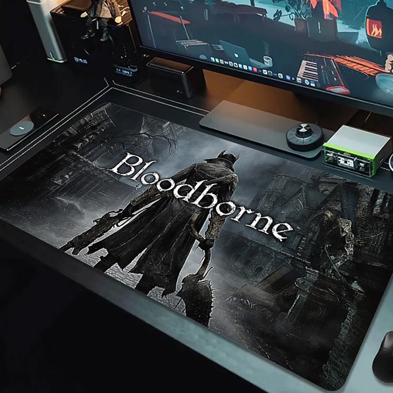 Bloodborne Color Mouse Pad Large Gaming Table Cushion Non-slip Laptop Tablet Big Mousepad XXL Mat Mini PC Playmat With Lock edge