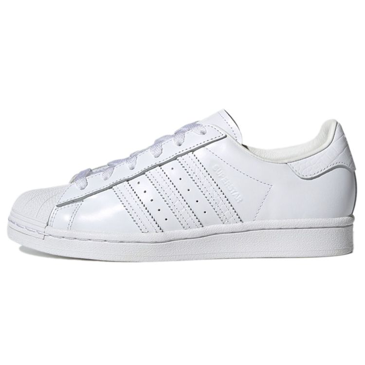 

Adidas Оригинальные кроссовки Superstar из синтетической кожи, низкие, женские, белые, GZ3096