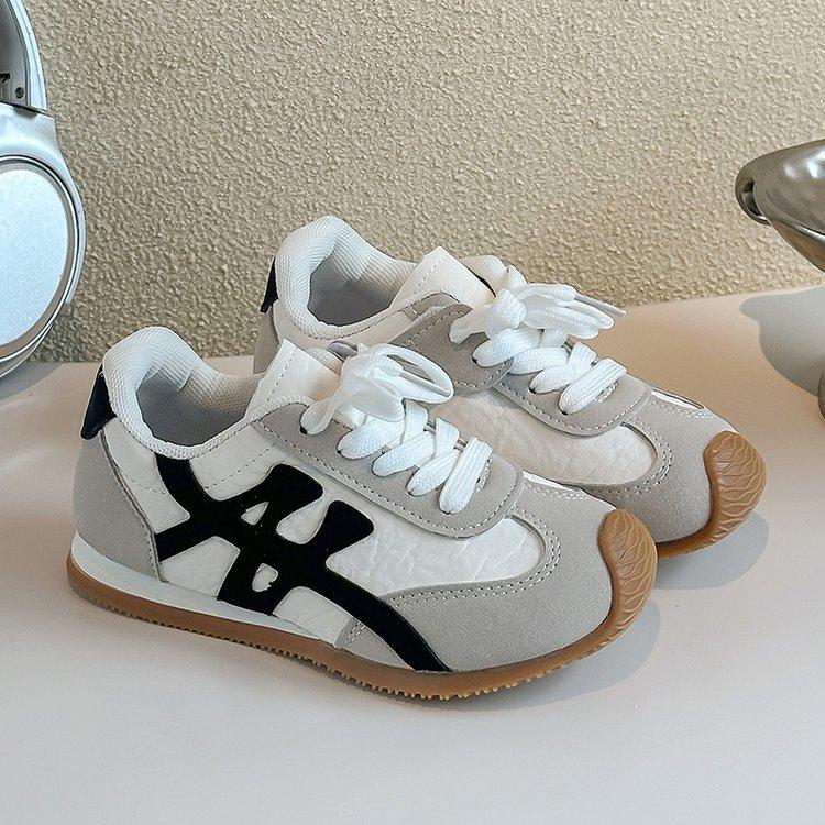 Children's Forrest Gump shoes 2025 new girls breathable casual shoes spring and autumn boys sports shoes medium and large children's versatile mesh