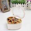Music Jewellery Box Heart Shape Dancing Ballerina Gift For Girls Valentine's Day Hand Crank Music Box Mechanism Gift