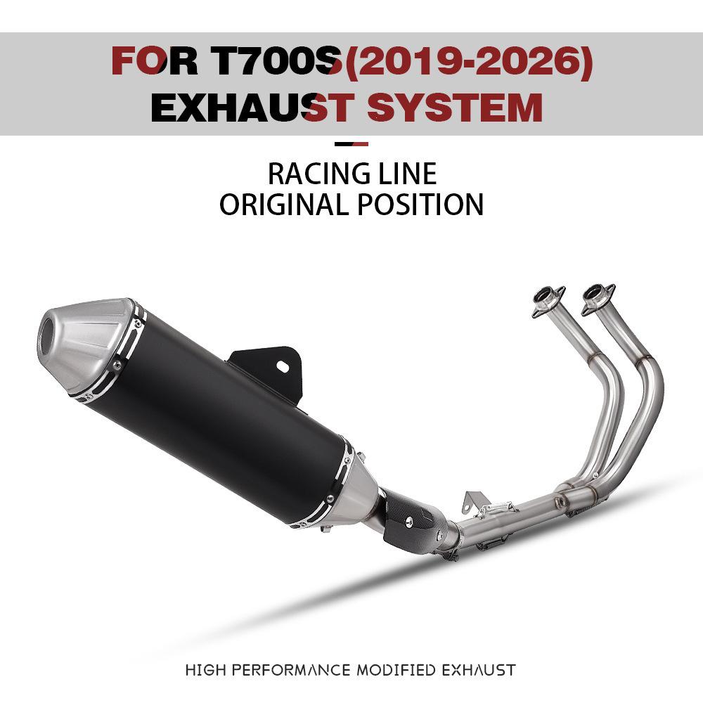 Modified Exhaust Tailpipe for T700, T700S, T148 Motorcycles