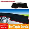 For Toyota Corolla E140 E150 2006~2013 Car Console Dashboard Sunshade Anti-UV Sun-proof Dustproof Carpet Protect Pad Accessories