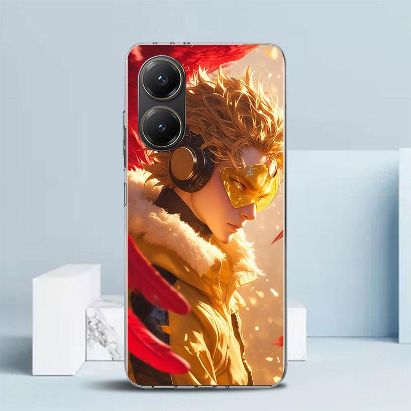 Hawks MHA My Hero A-Academy Phone Case For Xiaomi Poco F7 Ultra X5 X6 X7 Pro M7 Redmi 15C 15 13C 13 12C 12 10C 10 10A 9 9C 9A 9T