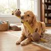 Non-Toxic Long Strip Dog Chew Interactive Bite-Resistant Squeaky Dog Animal Shaped Long Neck Pet Molar Pets Entertainment