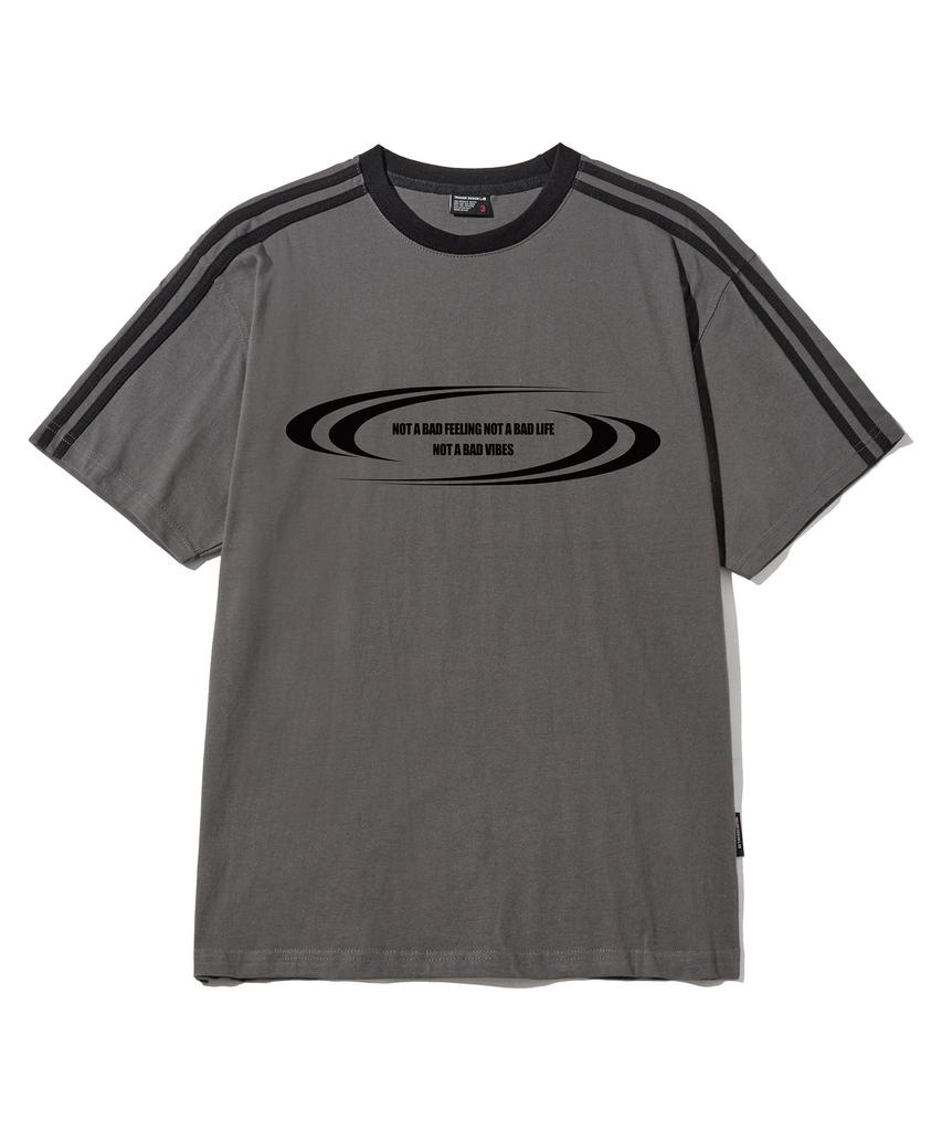 ELIMENO El Not Bad Track Line Short Sleeve T-Shirt 5 Colors (Type B)