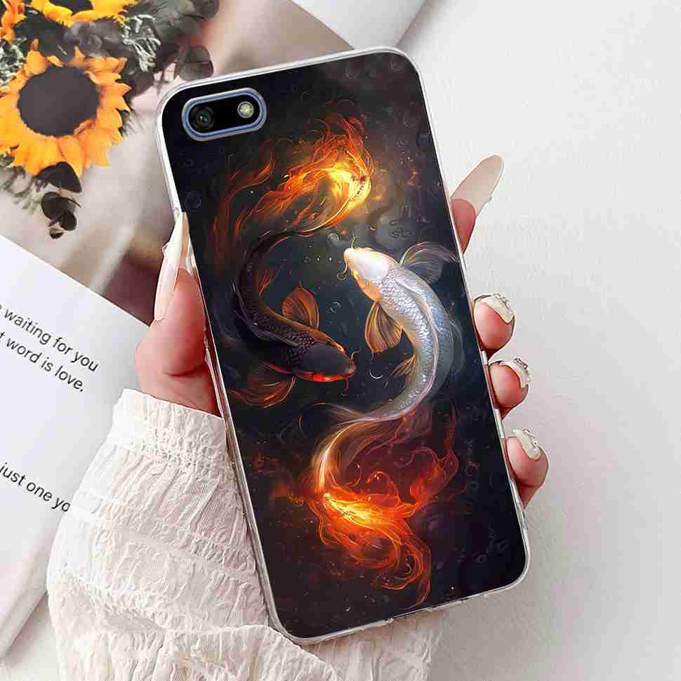 For Huawei Y5 2018 5.45" Case Fashion Butterfly Cute Cat Soft Silicone TPU Cover For Huawei y5 Y5 Prime 2018 DRA-LX2 Phone Cases