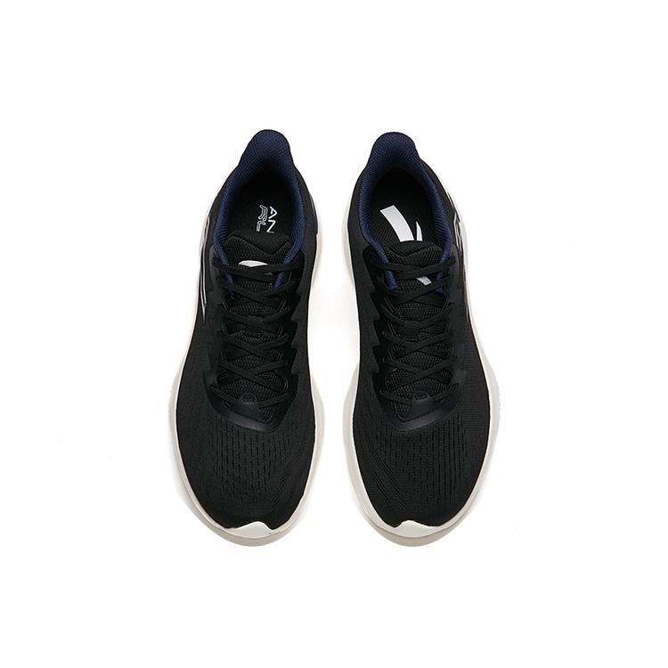 New Anta DuCi1 Abrasion Resistant Breathable Low Top Running Shoes Men's Black 112215520-2