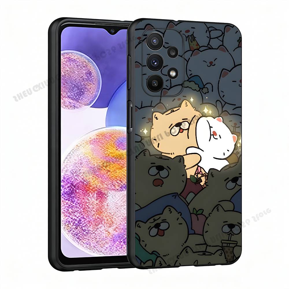

Glow Line Puppy Silicone Protect Case For Samsung A21 31 51 53 20 22 30 32 42 50 70 Cover Samsung A30