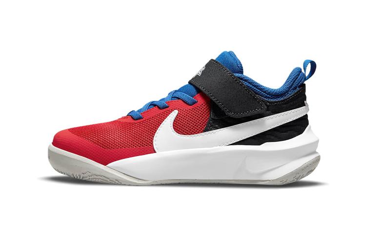 Nike Team Hustle D 10 Kids  Basketball Shoes Pre School CW6736-005 29.5