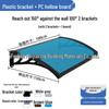 Premium Outdoor Doorway Awning - Rainproof Sun Shade for Balcony & Courtyard