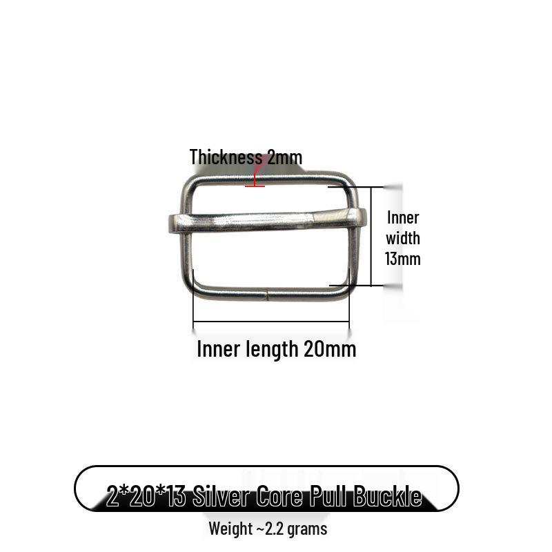 Iron Metal Square Buckles for Luggage Hardware Accessories