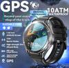 2025 Nuevo SmartWatch Premium con GPS Pantalla AMOLED Ultra HD GPS Incorporado Llamada BT Resistente al Agua 10ATM Pulsera Inteligente