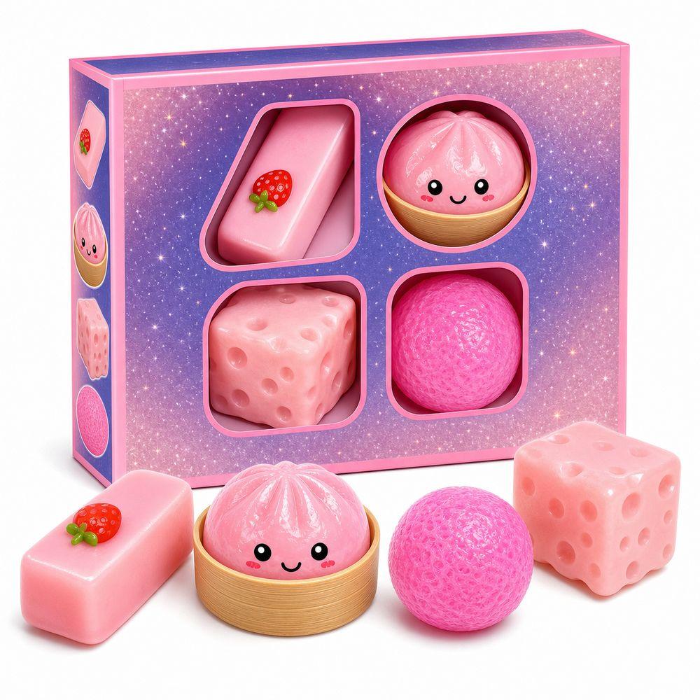 Soft And Stretchy Squishy Sensory Toys Random Shapes Stretchy Fidget Toys Desk Play