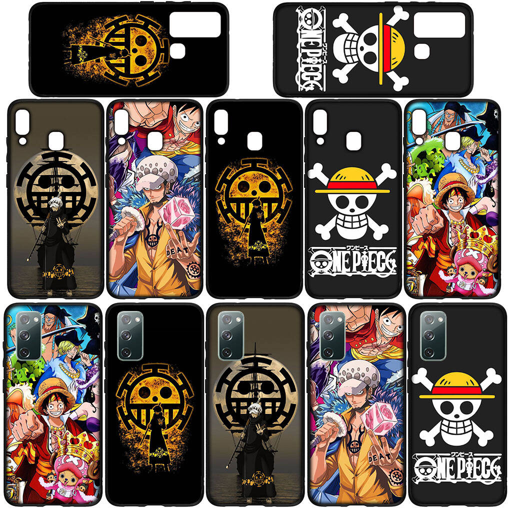 Phone Case for iPhone 17 15 16 Plus Redmi Note 14 12 11 13 Pro Max Huawei P30 P20 Lite OPPO A60 A40 A80 A18 Trafalgar Law Poster Luffy One Piece Cover