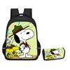 Snoopy Snoopy Combination Set Peripheral Backpack Essential Pencil Case For Boys And Girls