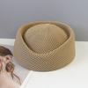Berretti in Maglia Traspiranti Freschi a Rete Estivi da Donna Stewardess Matrimonio Lacrima Cappello a Pillbox Sposa Fascinator per Chiesa Cappello da Sole
