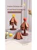 High-End Solid Wood Christmas Tree Table Mat - Heat Resistant Pot and Dish Pad, Decorative Ornament
