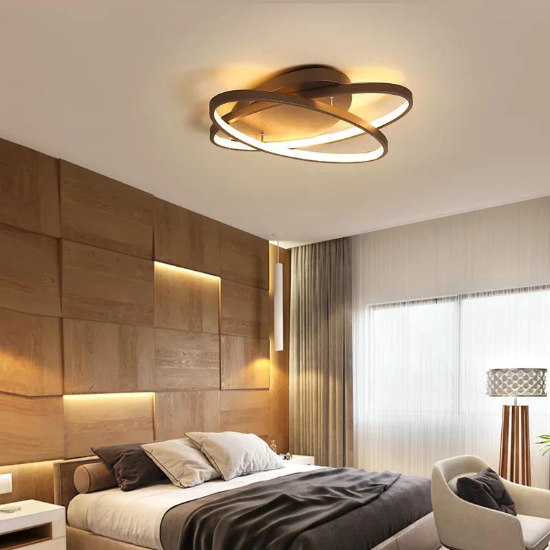 New Creative Rings Modern Led Ceiling Light For Living Room Bedroom 48w/70w/85w Home Indoor Led Ceiling Light Fixture AC90V-260V