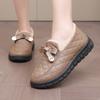 Damenmode Rutschfeste Ballerinas Lässige Weiche Leichte Slipper Verdickende Bequeme Warme Schuhe für den Winter
