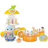 Sylvanian Families Citrus Bird Juice Shop Toy Dollhouse Playset for Ages 3 and Up