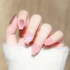 1 Set Full Pattern Wraps Self-Adhesive Nail Polish Stripes Nail Stylish Semi-Cured Gel Pedicure