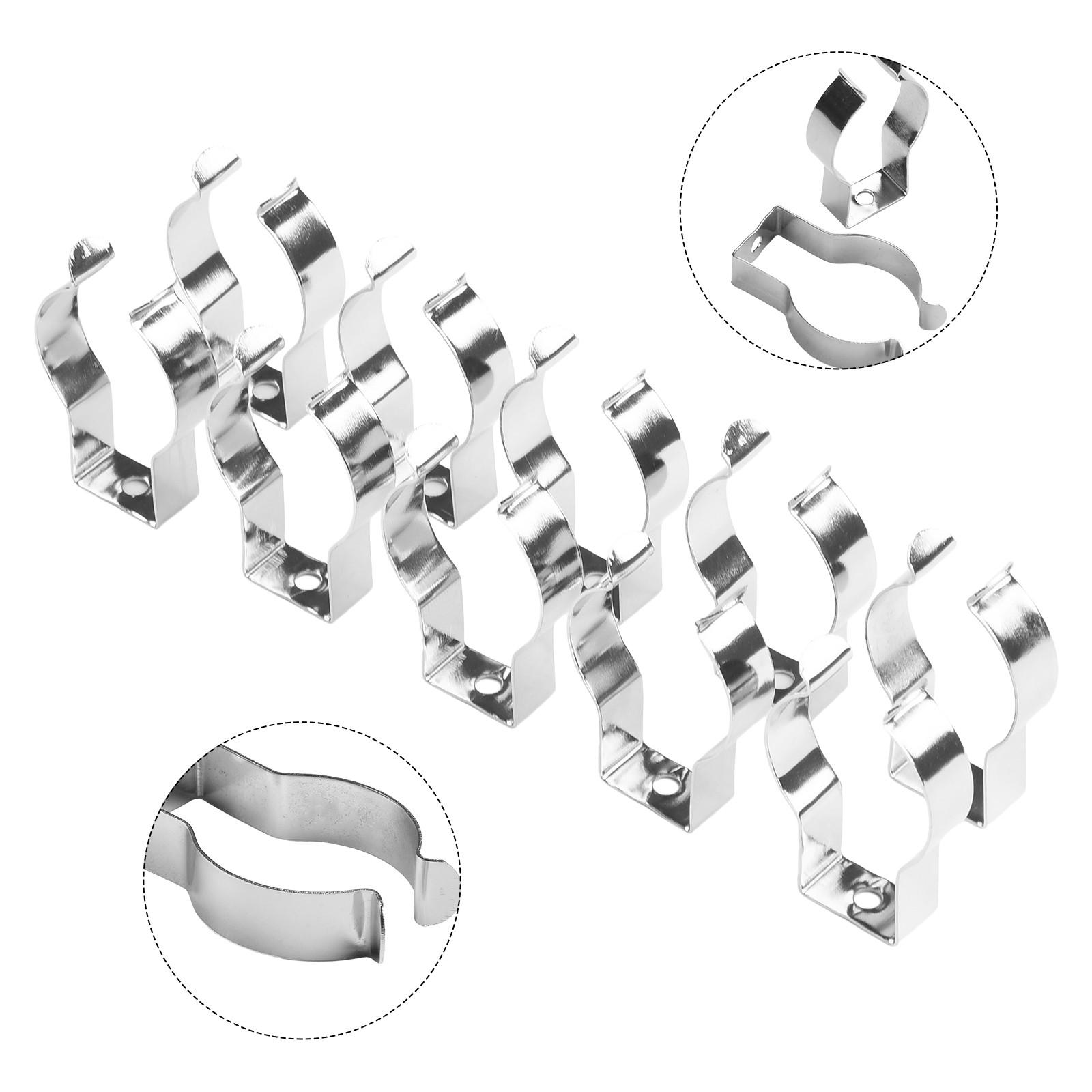 

Серебряный держатель для инструментов 10 шт. 6-28 мм ПРУЖИННЫЕ махровые зажимы 32mm (46MM high)