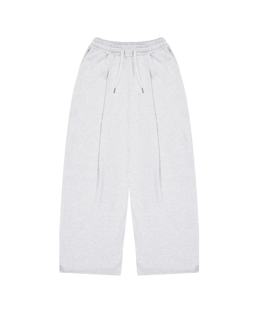 STANDARDERROR [All Seasons Or Fleece-Lined] 87-Stan273 Multi-Tuck Wide Loose Fit Sweatpants (4 Colors)