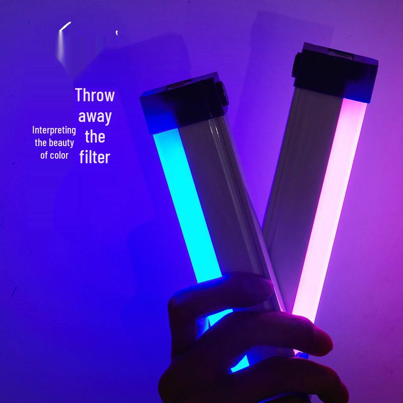 Rechargeable LED Colorful Light Tube for Influencers with Dimming Feature for TikTok and Live Streaming