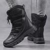 Outdoor snow boots sports tube foot warmer cotton shoes thickened with cotton to keep warm, casual and non-slip