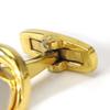 Used YVES SAINT LAURENT cuffs metal gold business