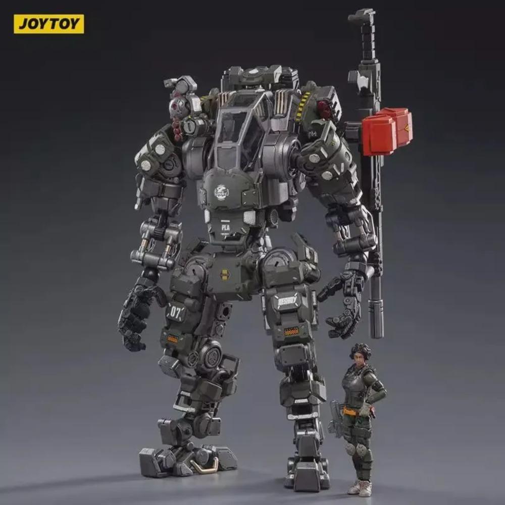 JOYTOY 1/25 God of War 86 Tiekui Dual Pilot lron Wrecker Steel Bone Mecha Christmas Present Hobby Action Figures Model Toys
