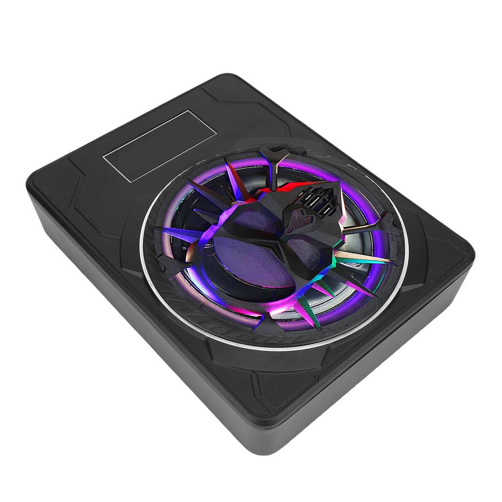 Subwoofer para Coche Alimentado Debajo del Asiento de 10 Pulgadas 800W Super Delgado Amplificador Incorporado Control Remoto Subwoofer Activo para Coche para