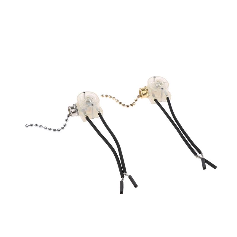 1PC Wall Light pull Rope Switch Universal Chain Ceiling Fan Lamp Replacement Parts
