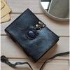 Triple Moon Goddess Leather Journal: Medieval Grimoire Gift