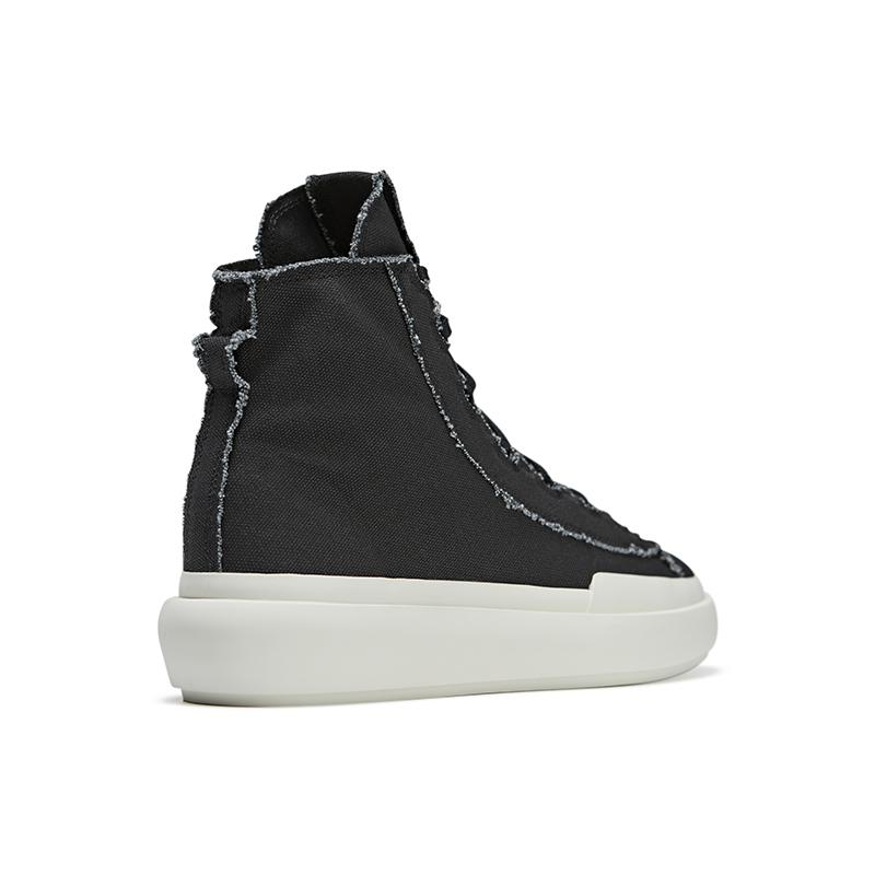 Adidas Y-3 Nizza High Black Off White Unisex Sneakers ID1459
