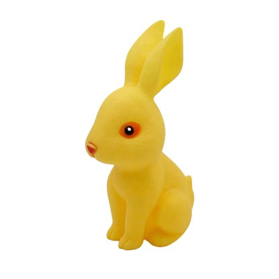 

Пищащая игрушка-кролик с реалистичным звуком, мягкая TPR-игрушка-антистресс для снятия напряжения, розыгрышей, милый гаджет-декомпрессор в форме животного для детей и взрослых жёлтый