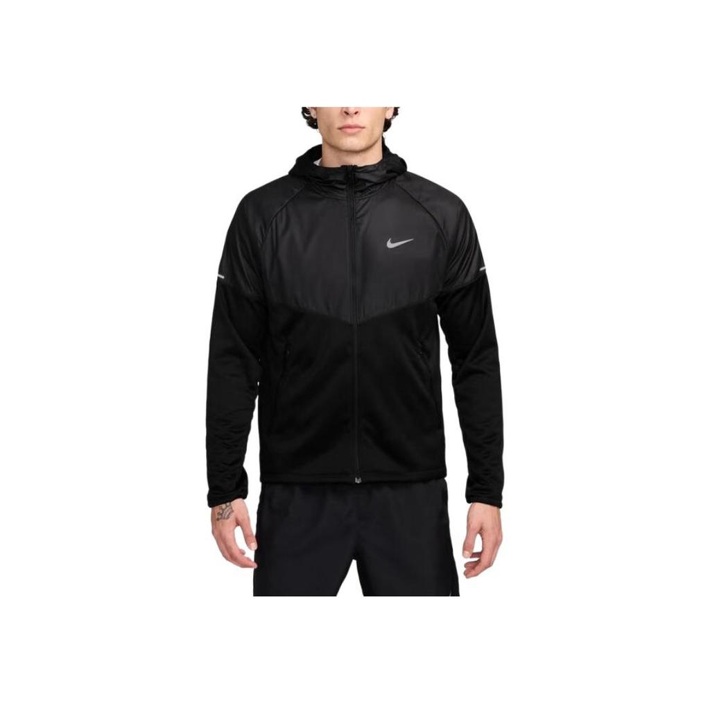 Nike Color Block Fashion Casual Comfortable Long Sleeve Jacket Men Jackets Black FZ1112-010