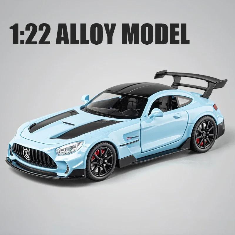 

1:22 Benz GTR Alloy Model Car Toy Diecasts Casting Sound and Light Car Toys Vehicle