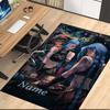 Custom Name Jinx Printed Carpet, for Office Chair Living Room Bedroom Kitchen Room Decor Gifts.