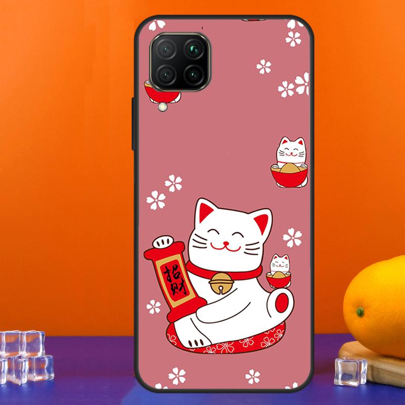 China Cute Lucky Cat For Huawei Nova 9 10 SE 5T 12i 12s 11i Y91 Y90 Y60 Y70 Y72 Y61 P60 Pro P20 P40 P30 Lite Case