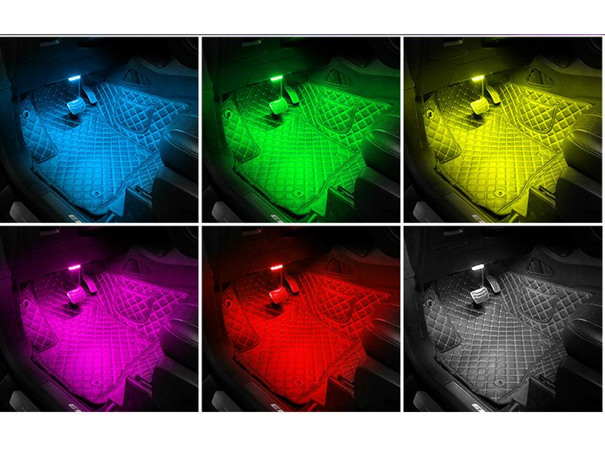 Wireless Magnetic Car Interior Ambient Footwell Lights