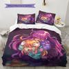 Celeste Horizon Bedding Quilt Set Quilt Cover Pillowcase Home Decoration Birthday Gift (1 * Duvet Cover + 2 * Pillowcase, Without Core)