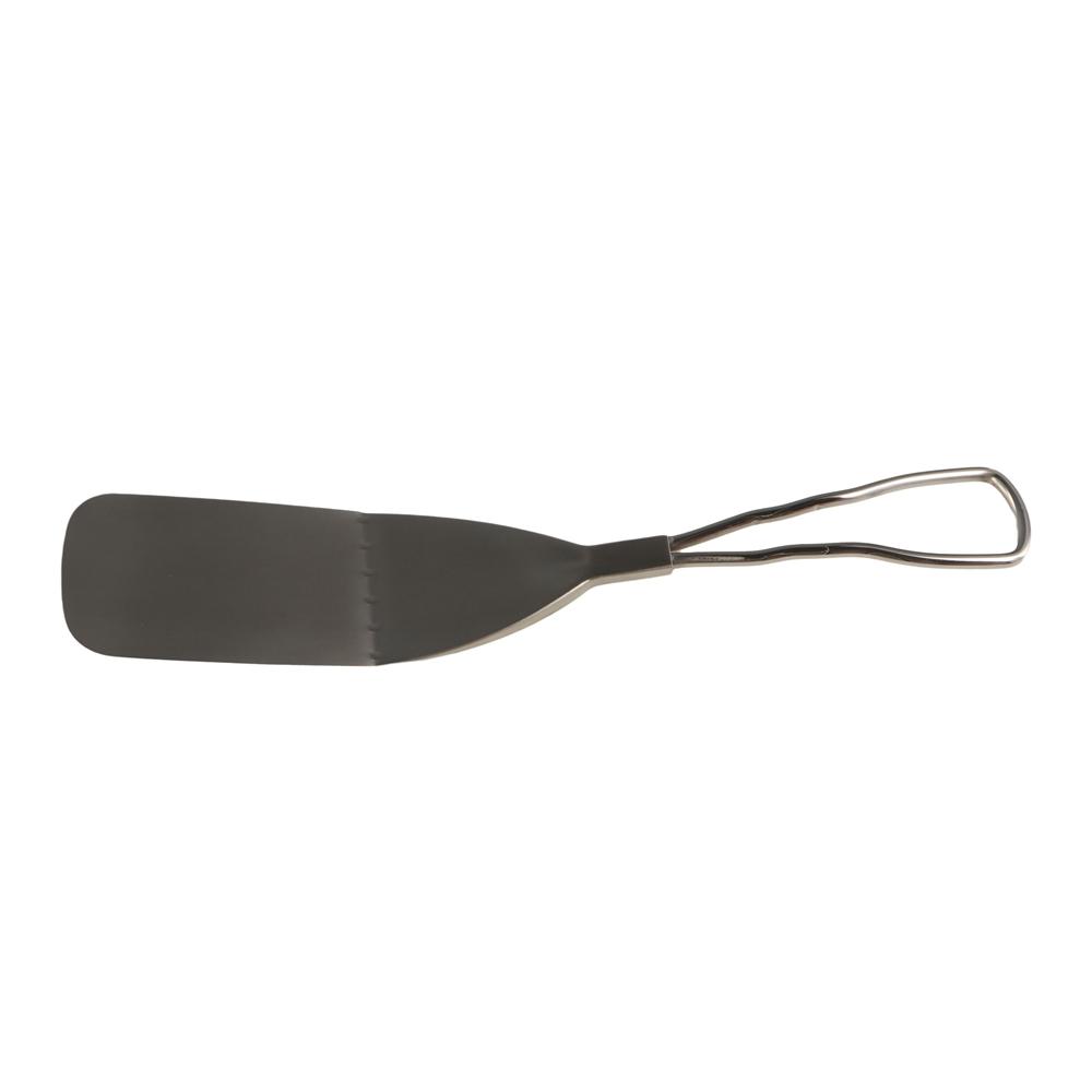 Rectangle Head Cake Spatula Silver Barbecue Shovel Pizza Turner Cooking Shovel Teppanyaki