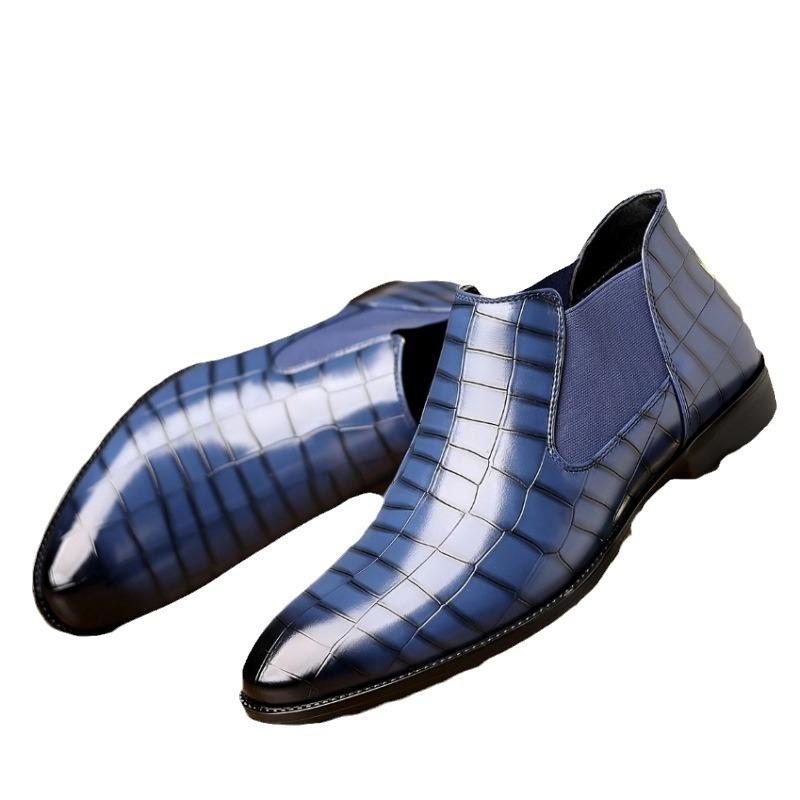 Men's Green Leather Formal Shoes for Men Oxfords Male Wedding Party Office Business Shoe Man Zapatos De Hombre Plus Size 38-48