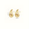 1 Pair of Luxurious Feng Shui Teardrop Stud Earrings Dramatic Valentine's Day Style Exquisite Valentine's Day Gift